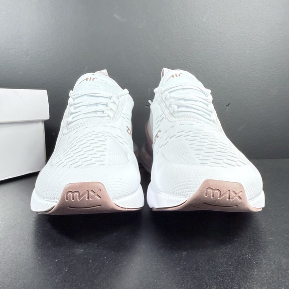 Nike Air Max 270 Athletic Shoes White Platinum Violet Women AH6789-120 Size 10.5 - Picture 5 of 15